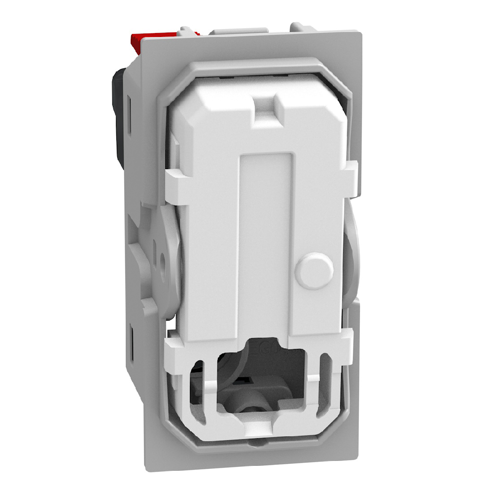 2- way switch 1P 10AX 1 module,neutral, rocker, lightable, automatic terminals