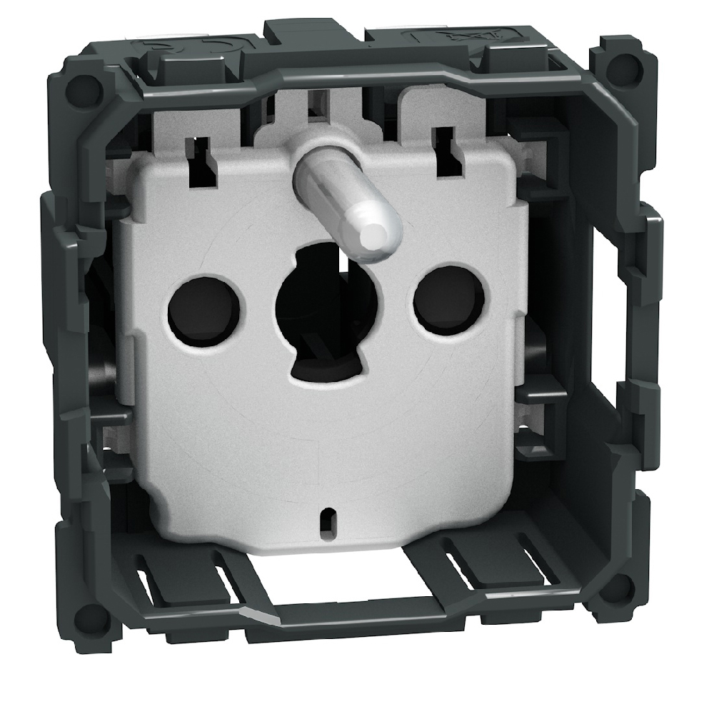 French standard socket 2 P+E 16 A 250 V - 2 modules