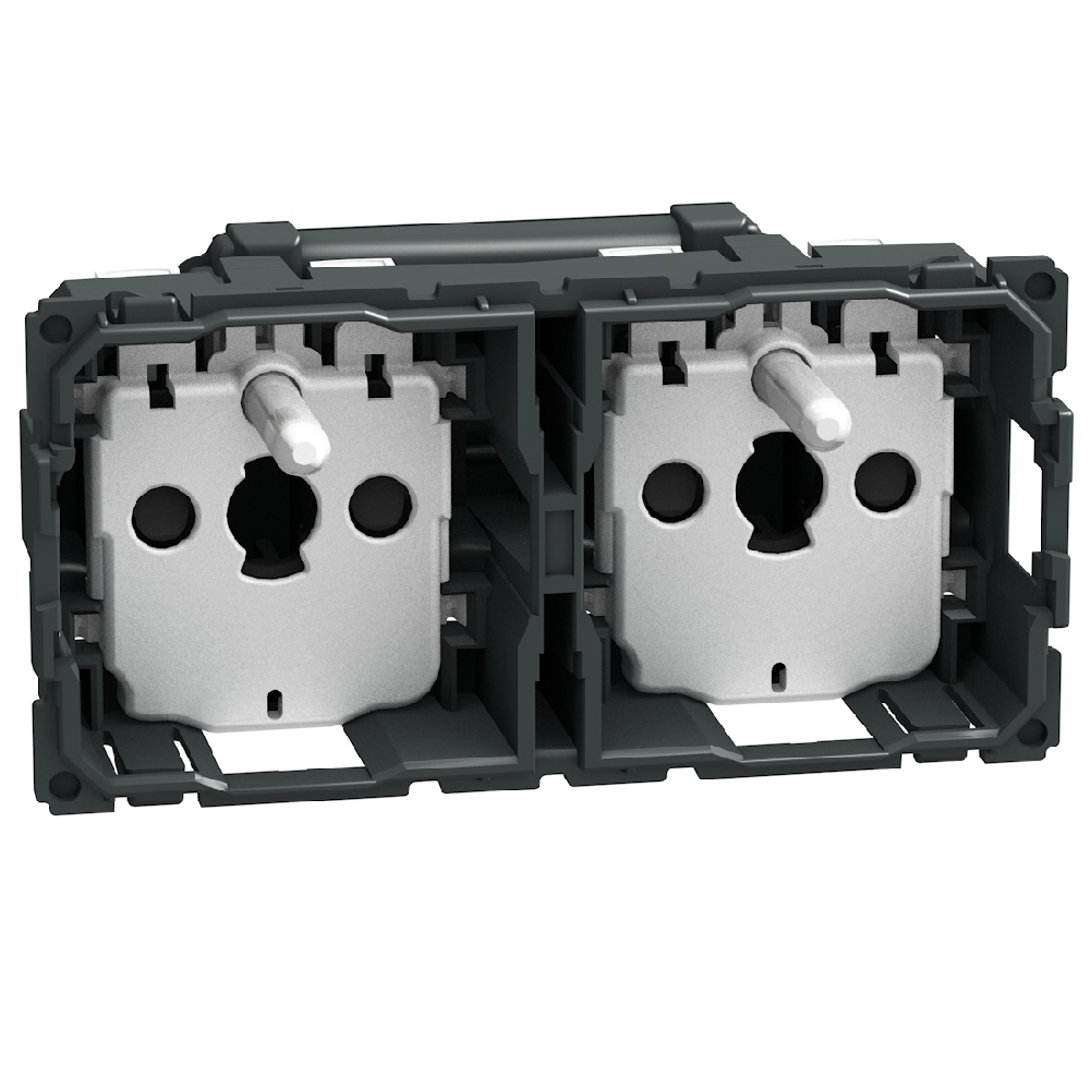 French standard socket 2 P+E 16 A 250 V - 4 modules