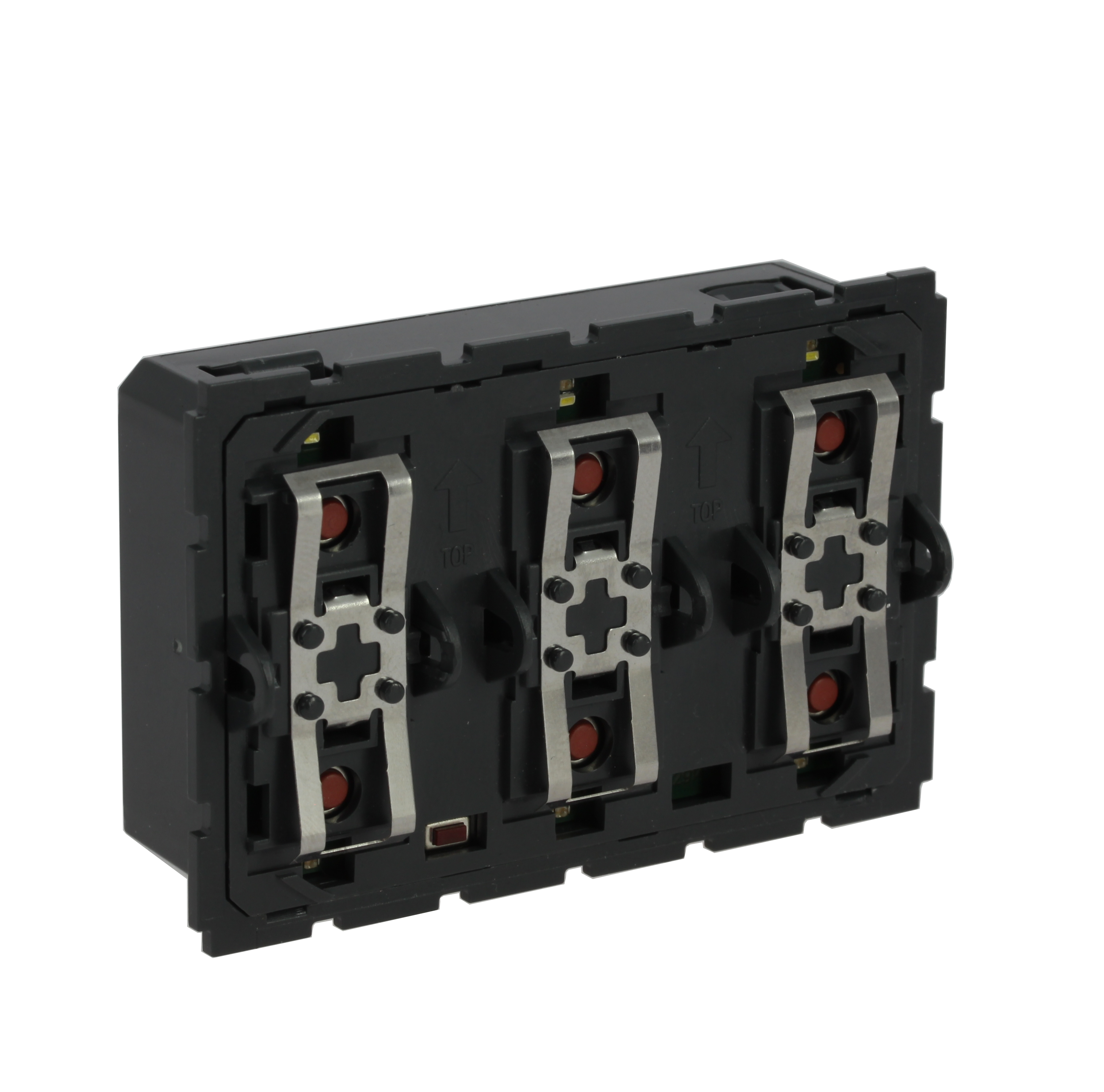 Control device to be equipped with 1 or 2 modules Key covers - Power supply 27Vdc - 3 modules