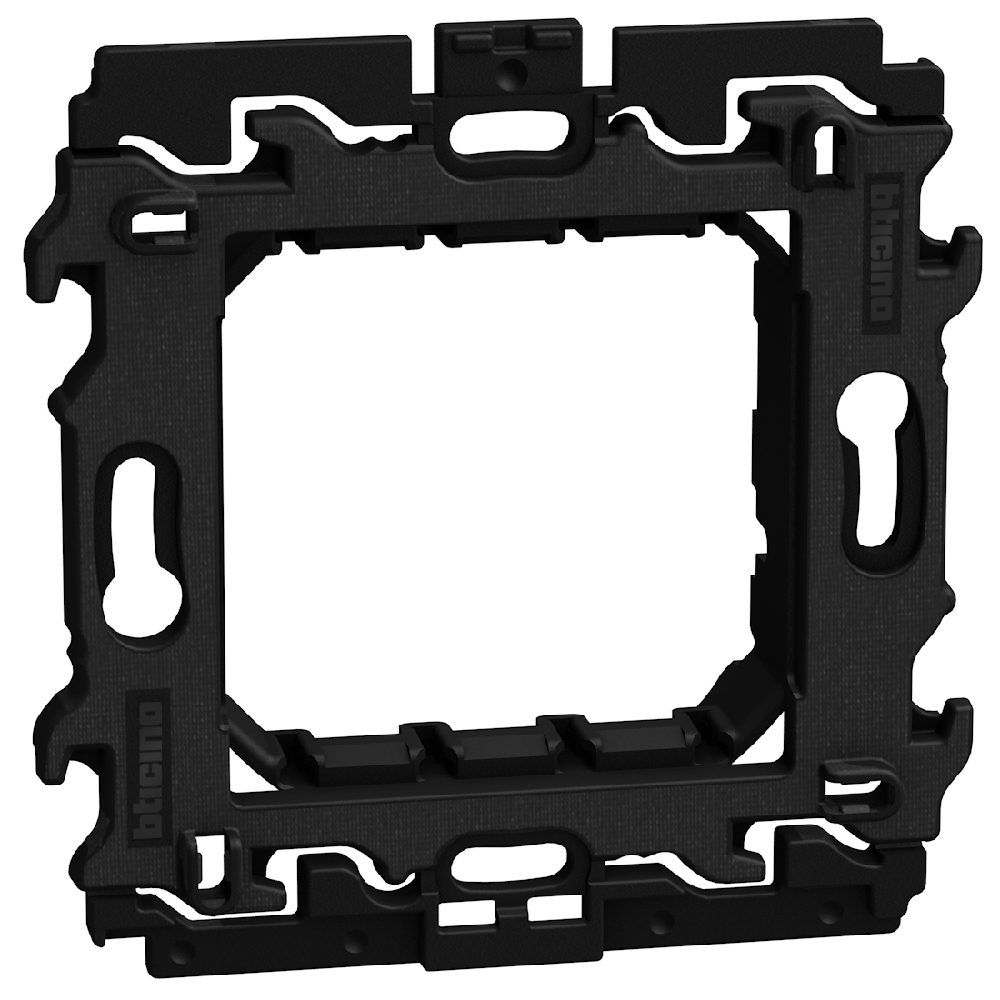 Supporting frame 57/71 mm 2 modules - for screws (not supplied)