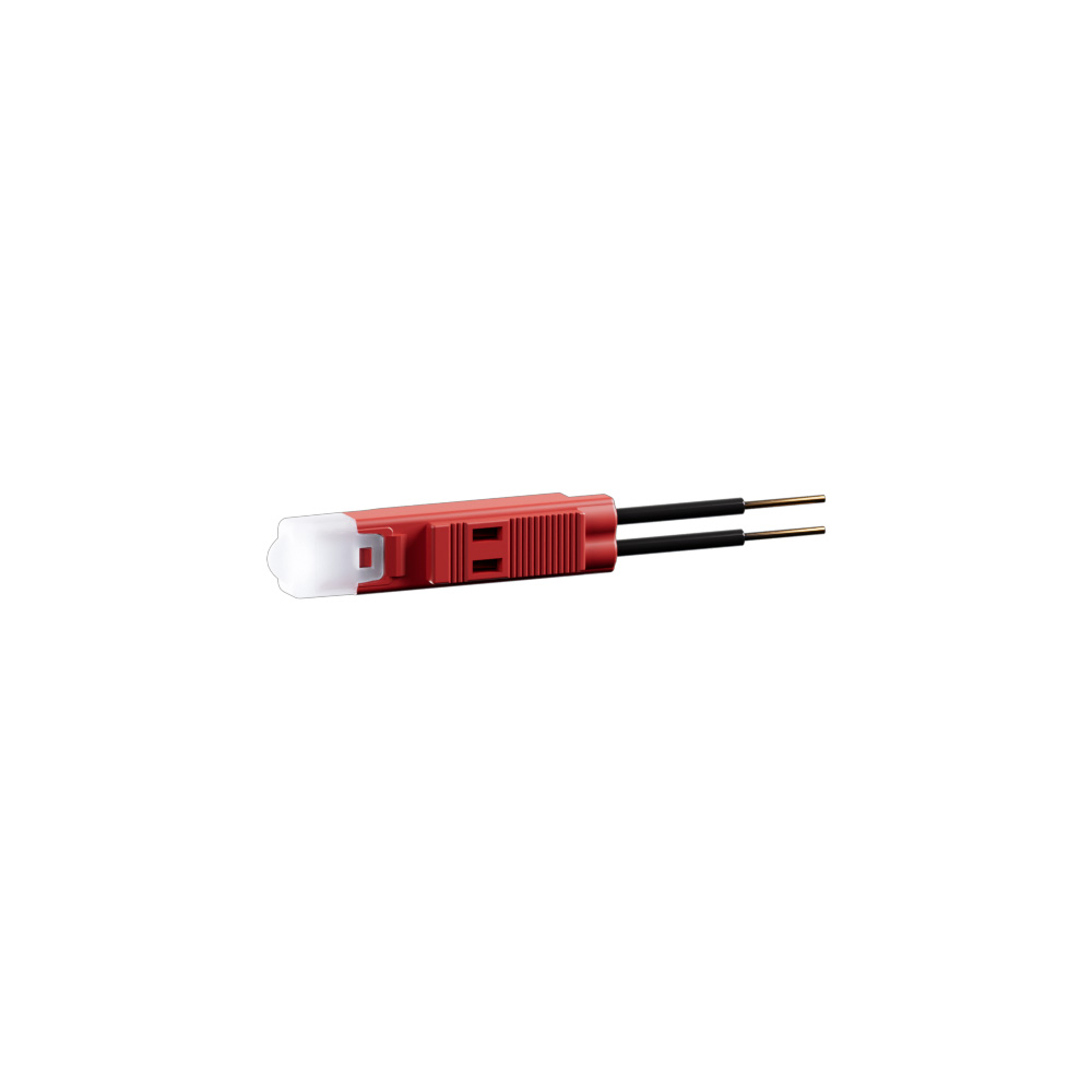 LED for controls with reduced depth - 12/24 Vac - blue