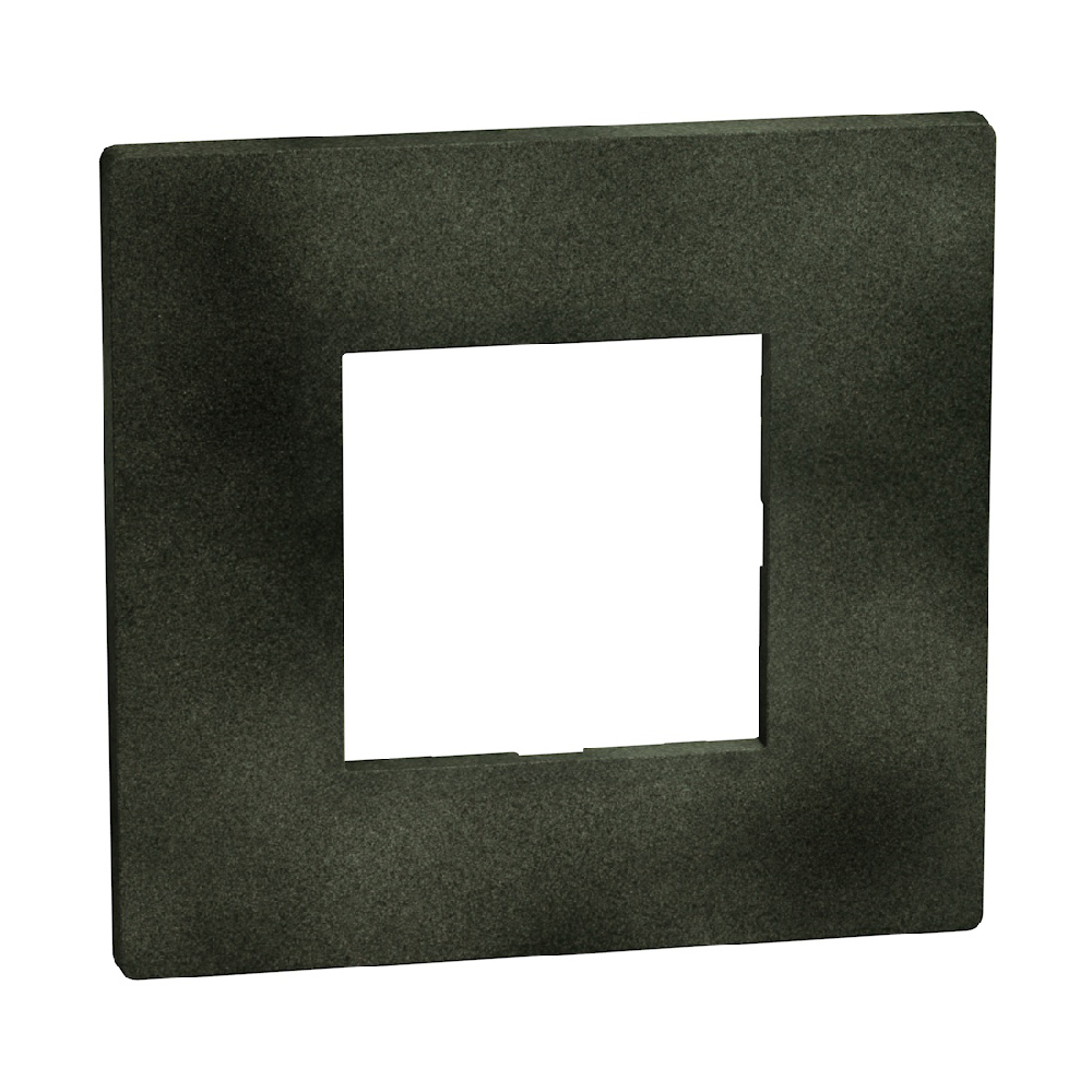 Light Now - Cover plate 2 modules - dark green