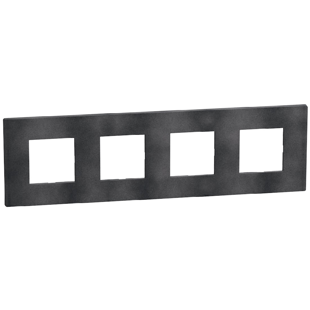 Light Now - Cover plate 2+2+2+2 modules - dark grey