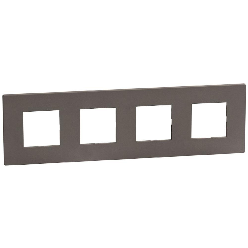 Light Now - Cover plate 2+2+2+2 modules - moka stone