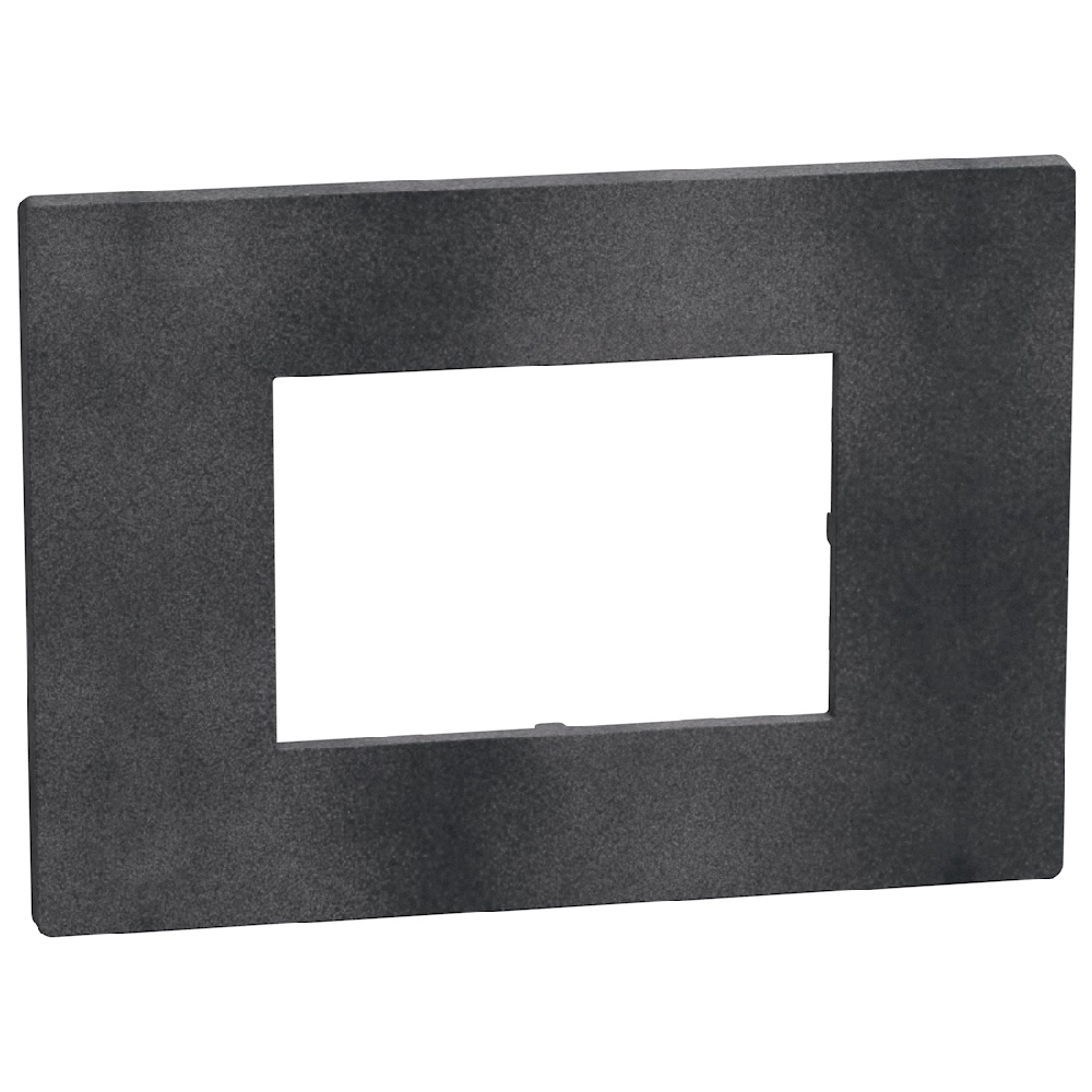 Light Now - Cover plate 3 modules - dark grey