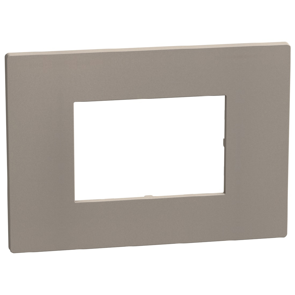 Light Now - Cover plate 3 modules - stone