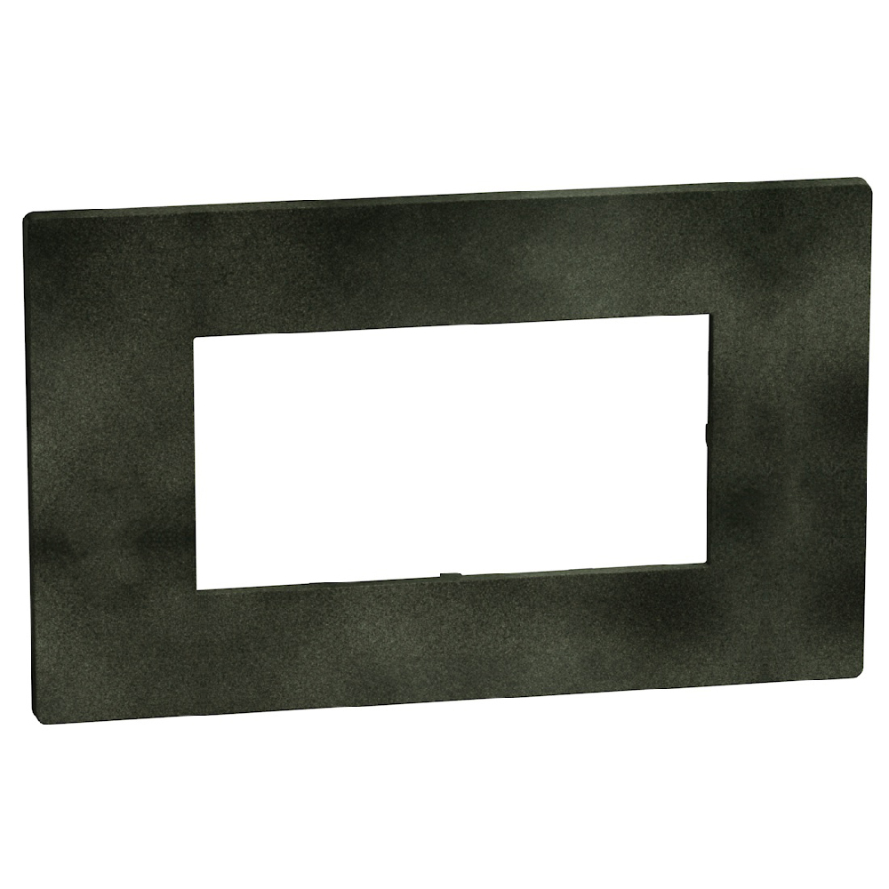 Light Now - Cover plate 4 modules - dark green