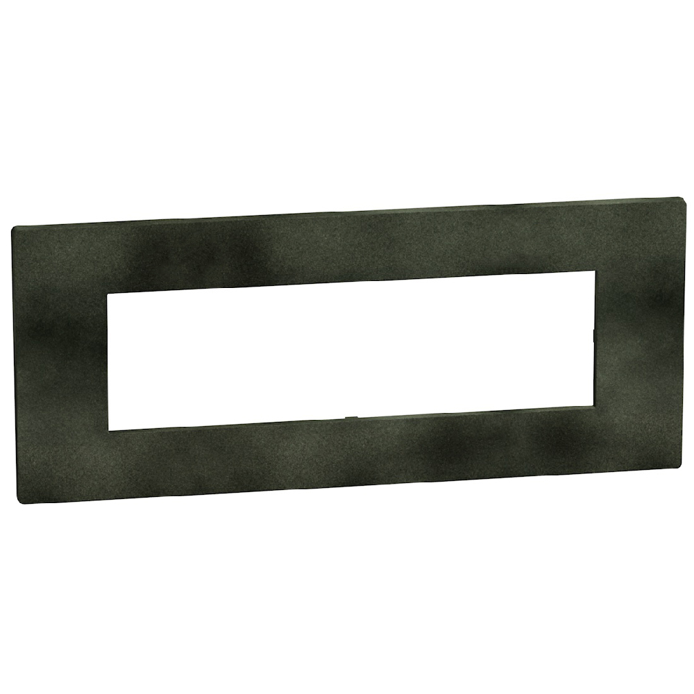Light Now - Cover plate 7 modules - dark green