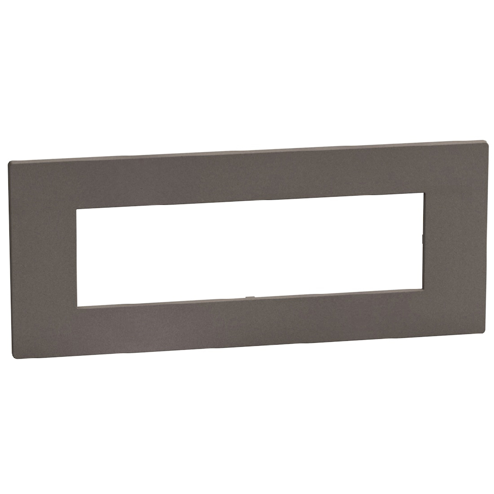 Light Now - Cover plate 7 modules - moka stone