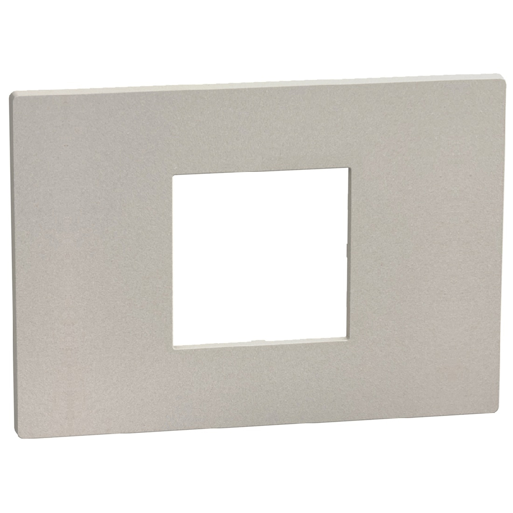 Light Now - Cover plate 2 centered modules - sand stone