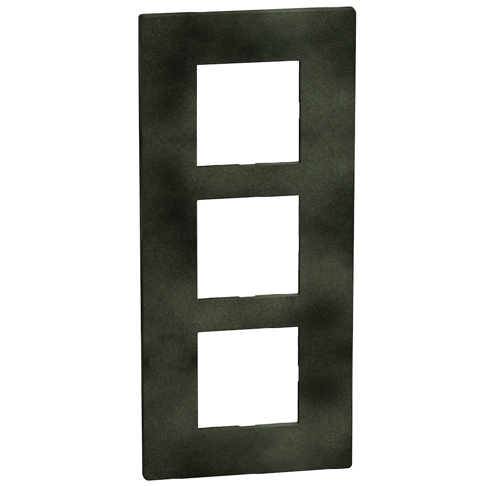 Light Now - Cover plate 2+2+2 modules - dark green