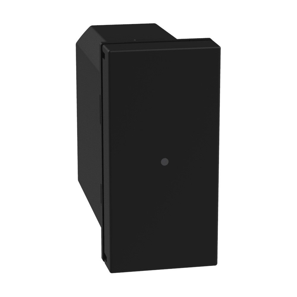 Connected 2-way switch. Power supply 110-230 Vac - 1 module - dark