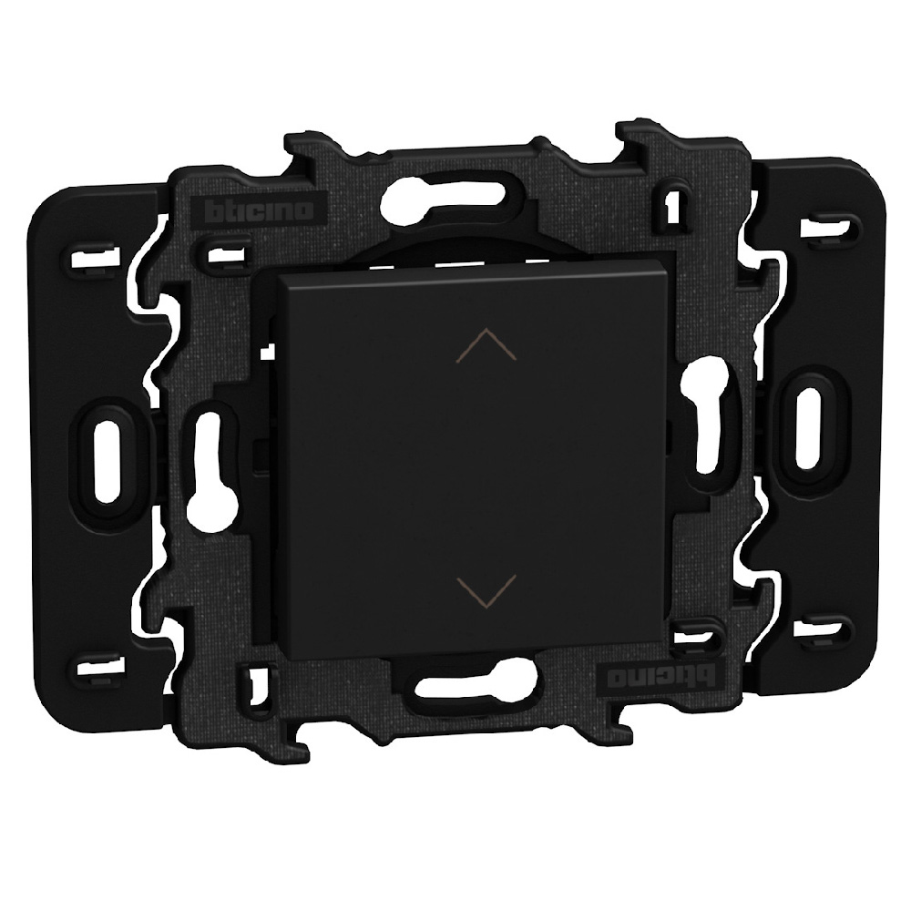 Wireless shutter control. No battery - 2 modules - dark