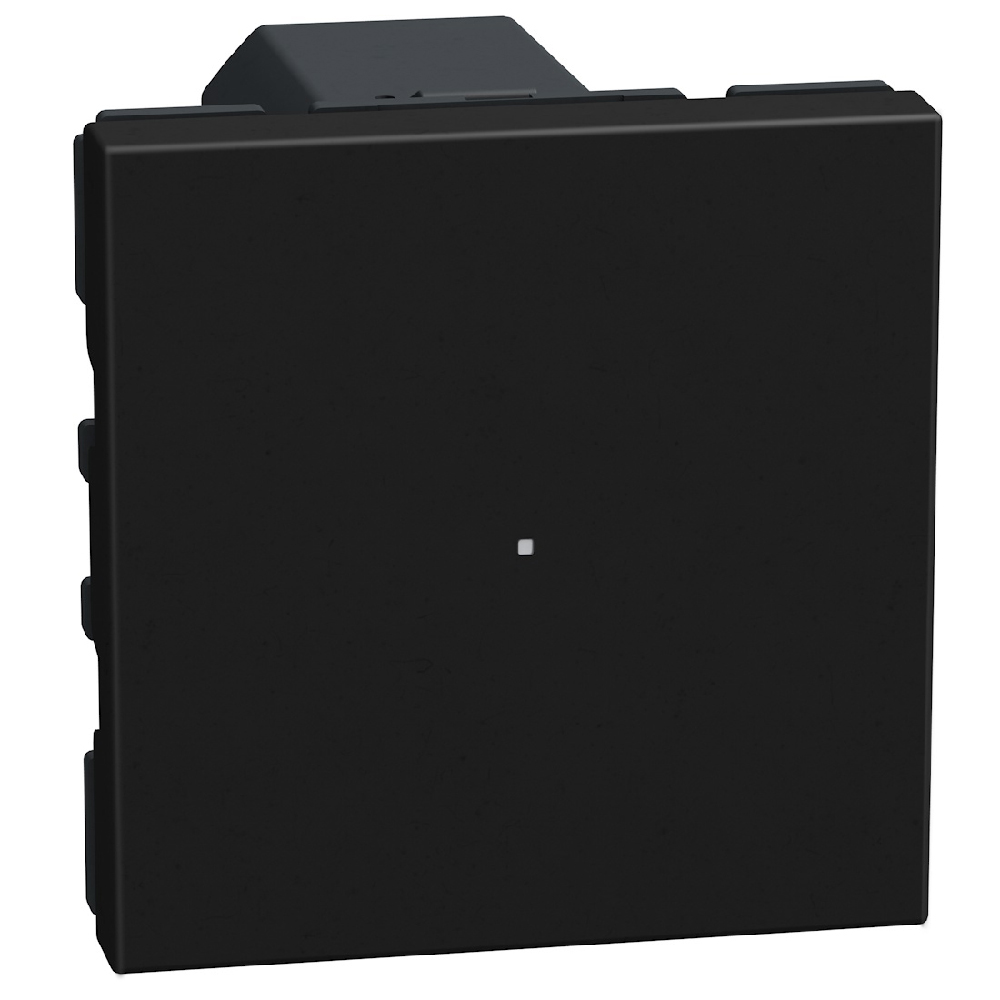 Dimmer/switch. Power supply 110-230 Vac - 2 modules - dark