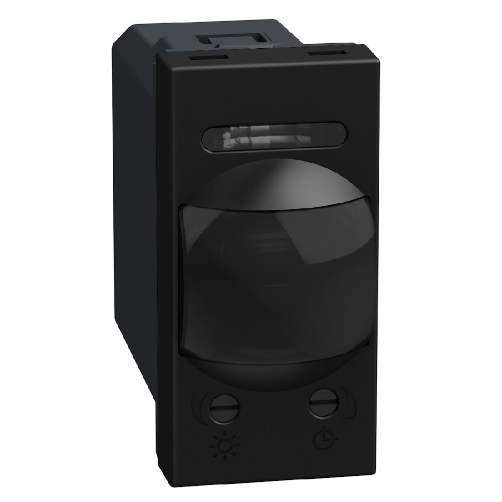 Switch with IR ray movement sensor - 1 module - dark