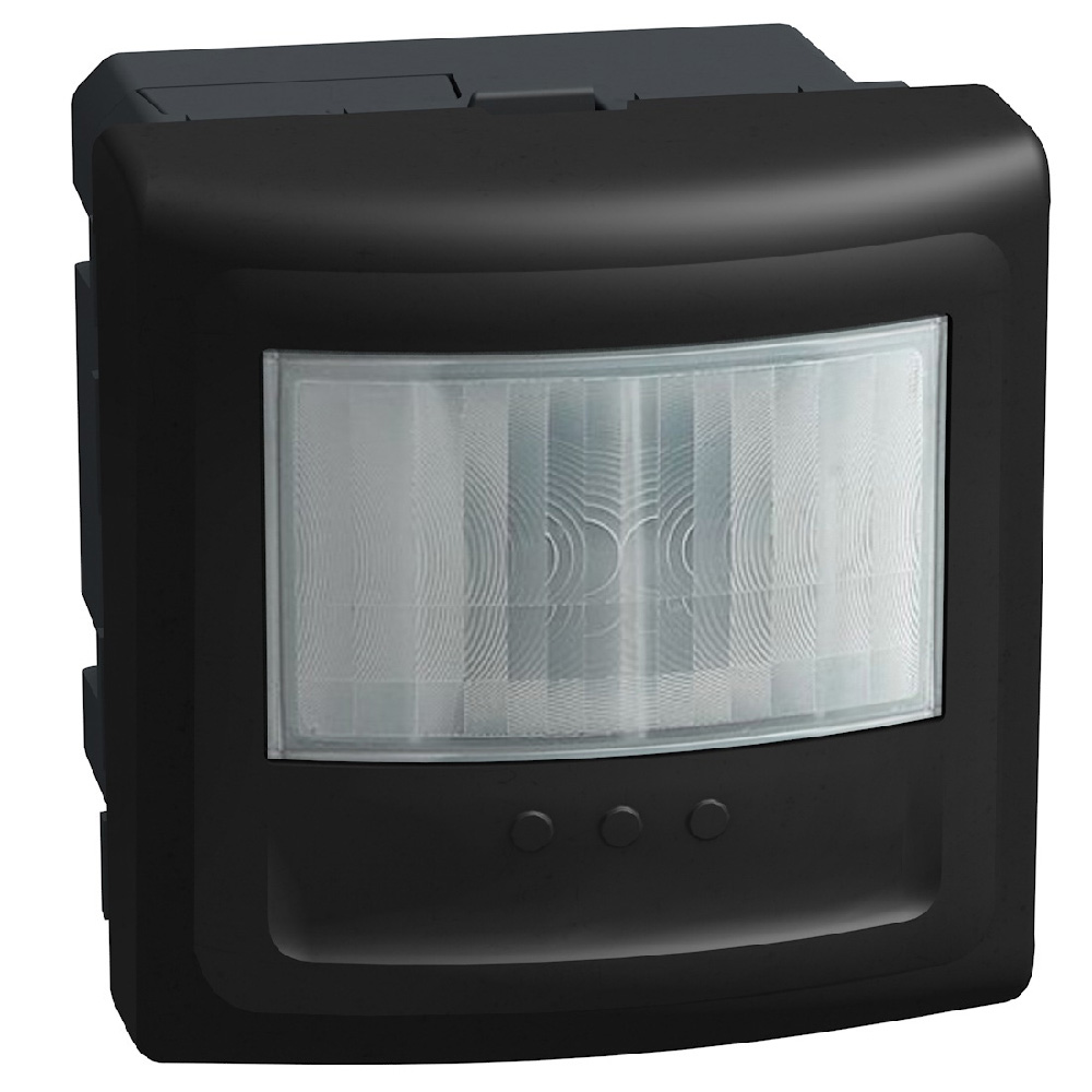 Switch with IR ray movement sensor - selector switch for operating mode - 2 modules - dark