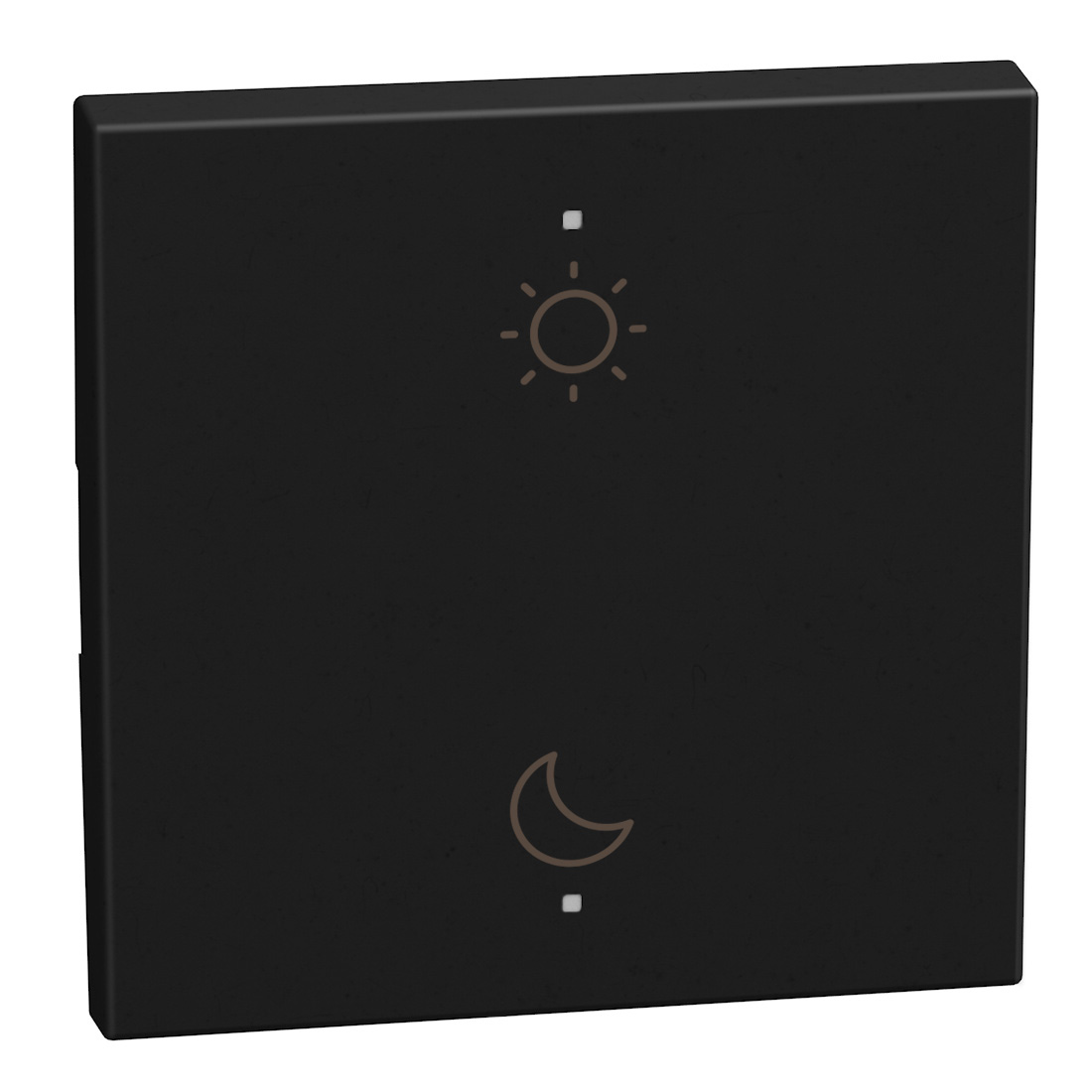 2 functions silk-screen printed Key cover with symbol Day-night - 2 modules - dark