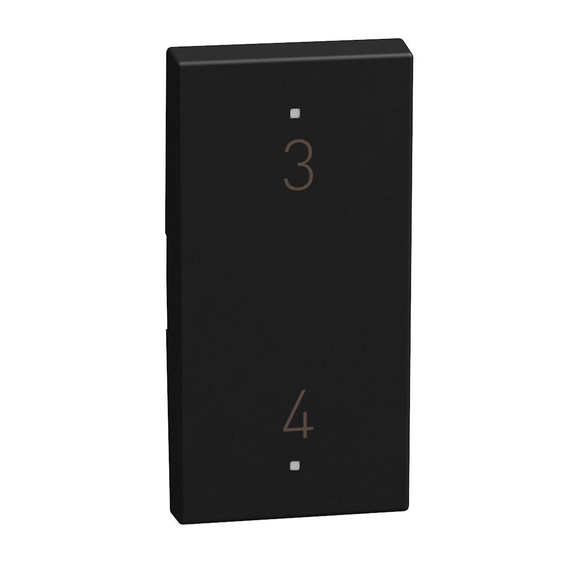 2 functions silk-screen printed Key cover with symbol Scenario N° 3 - 4 - 1 module - dark