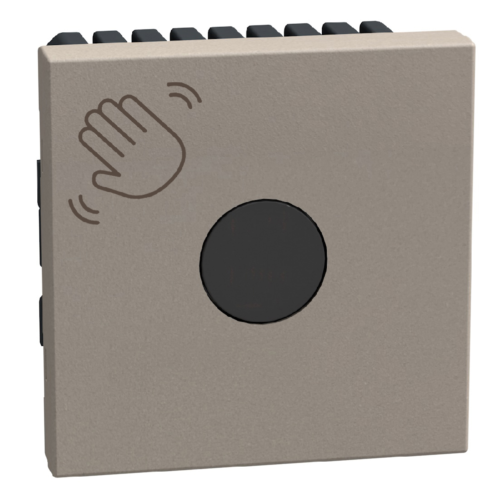Touchless switch for Lighting - 2 modules - stone
