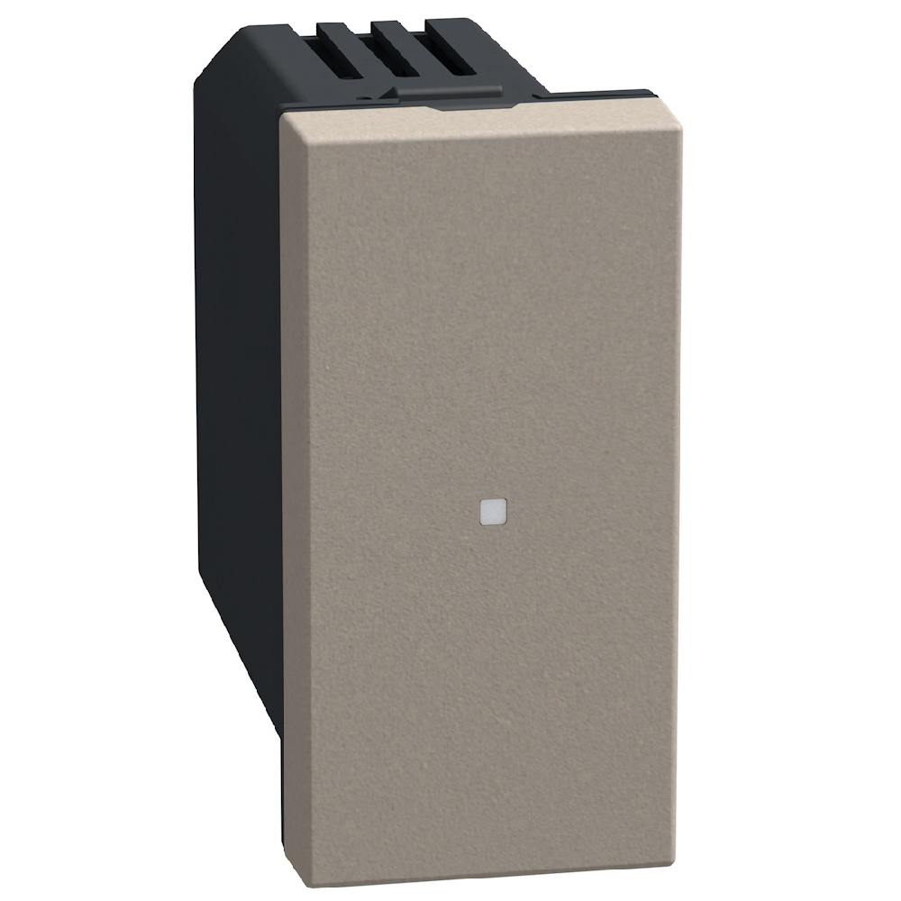 Connected module for socket. Power supply 100-230 Vac - 1 module - stone