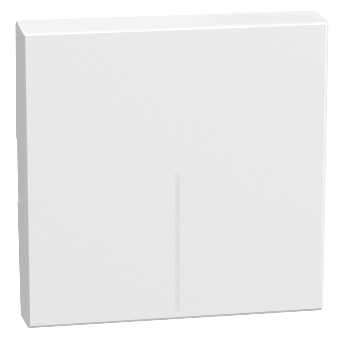 lightable key cover 2 modules white, rocker
