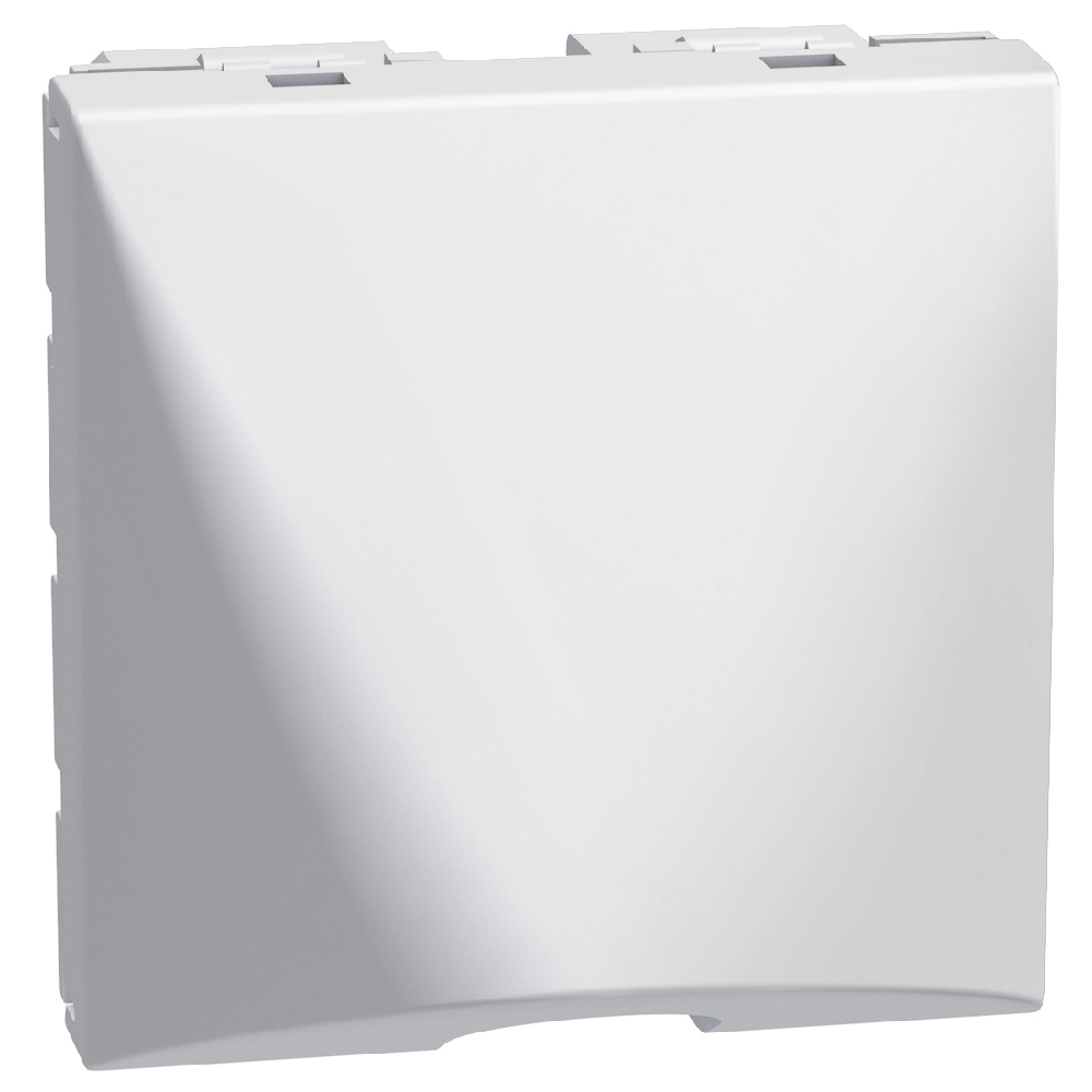 Simple output diameter 9.5 mm - 2 modules - white