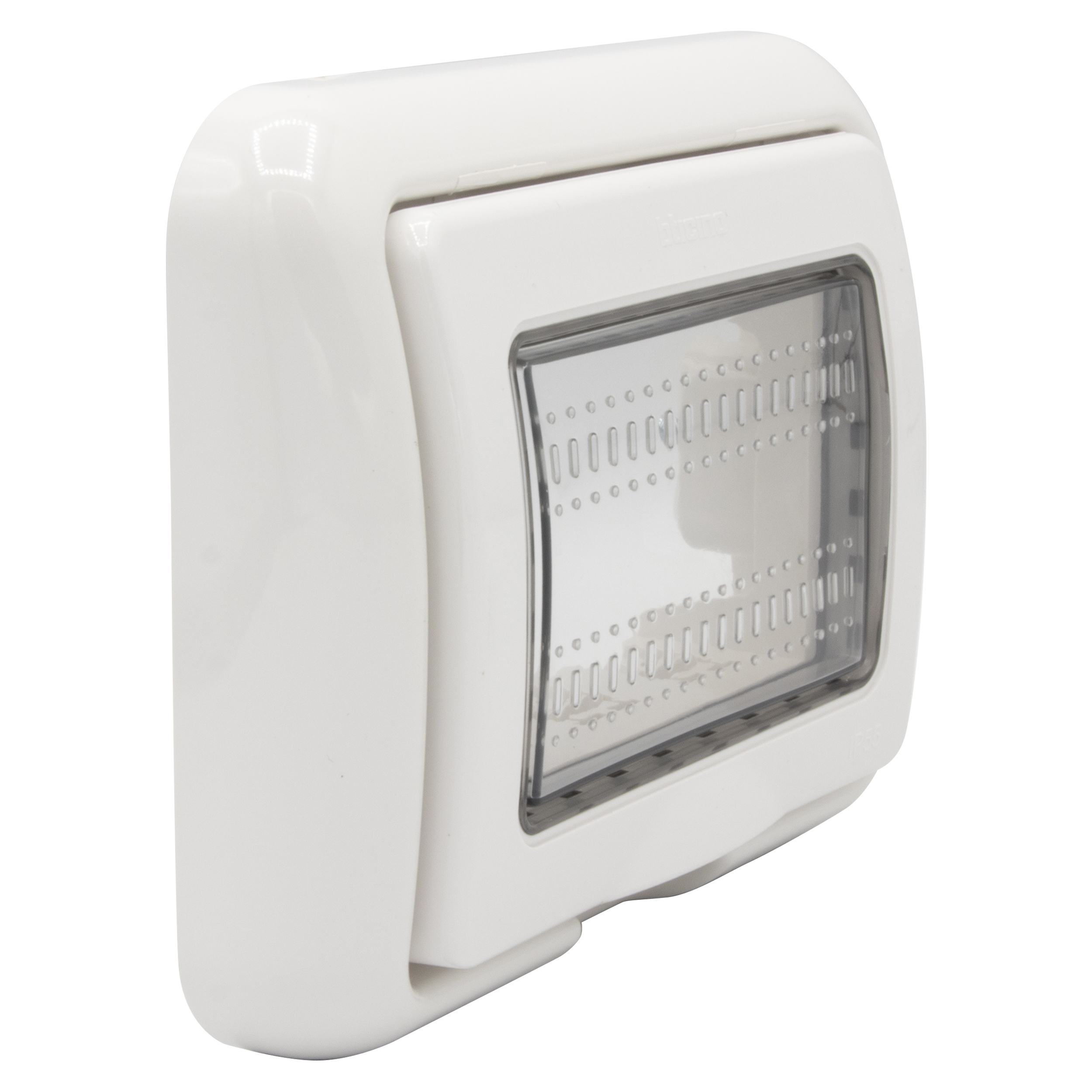 Cover IP55 for flush-mounting box 503E - white