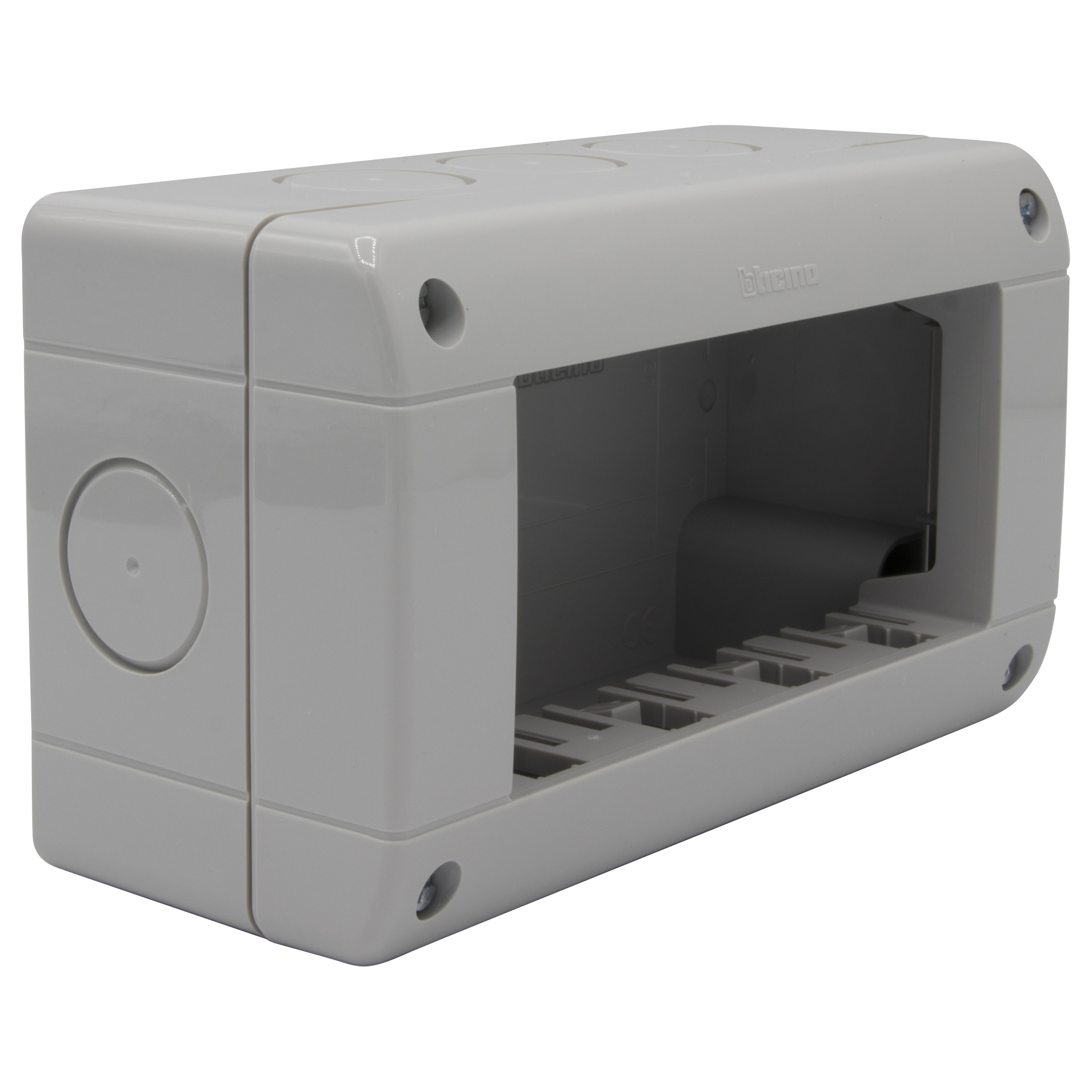 Box IP40 (base + Cover) - 4 modules Matix