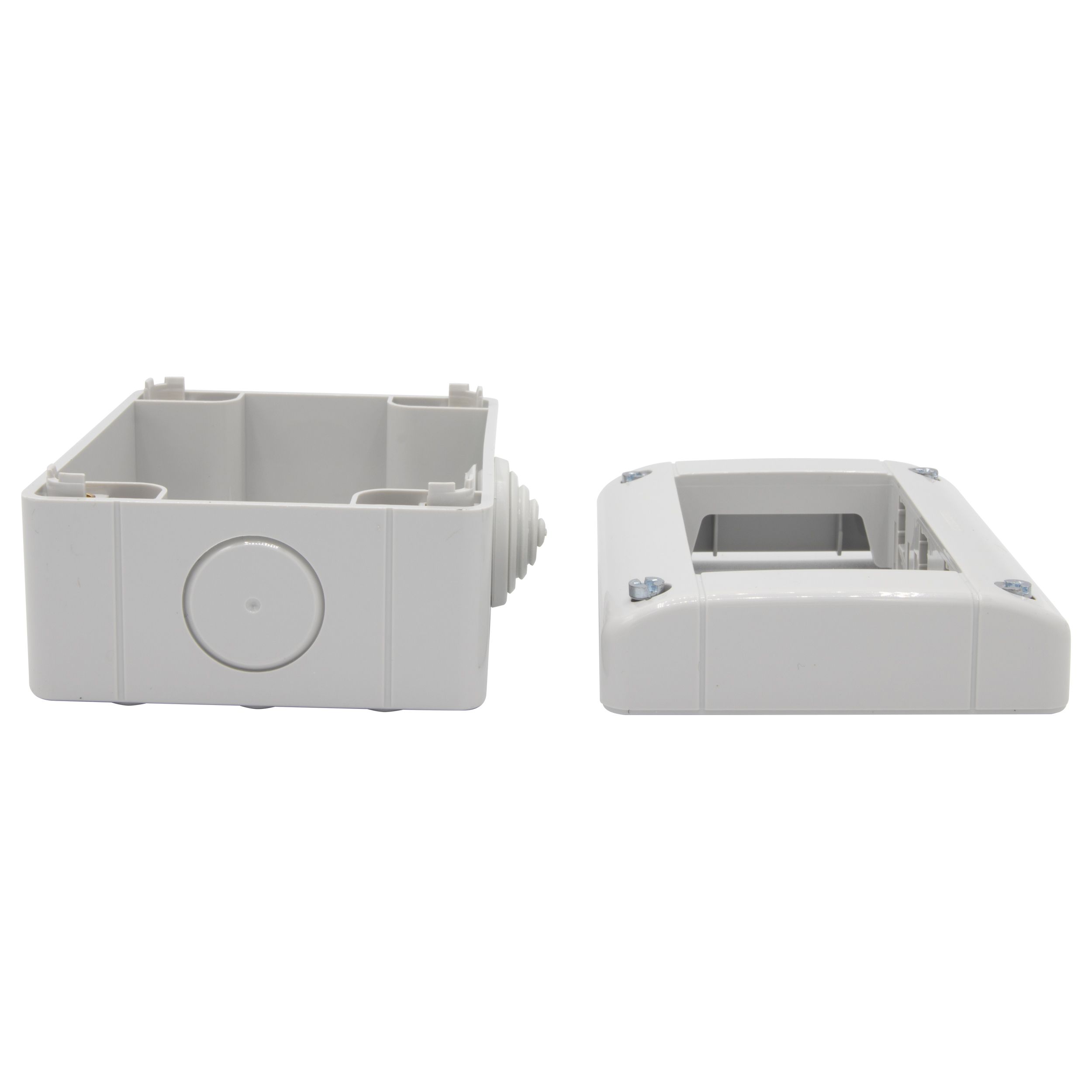 Box IP40 (base + Cover) - 3+3 modules Matix