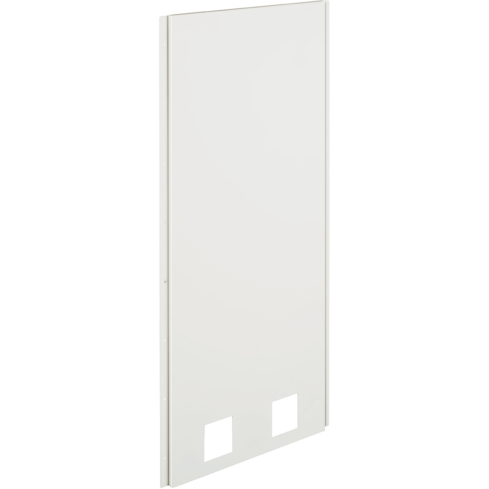 Front panel white height 120 cm for 2 devices modularity 506E