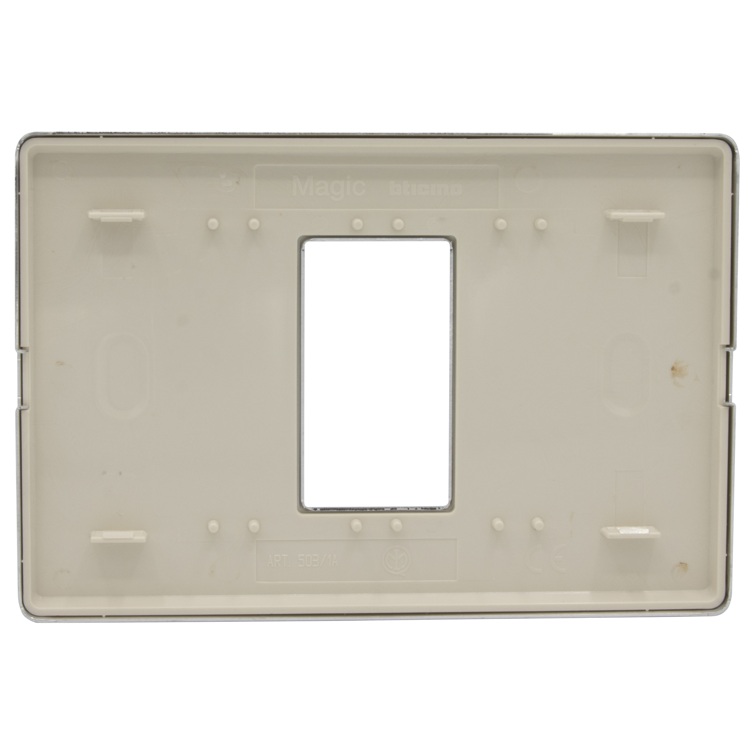 Cover plate 1 module