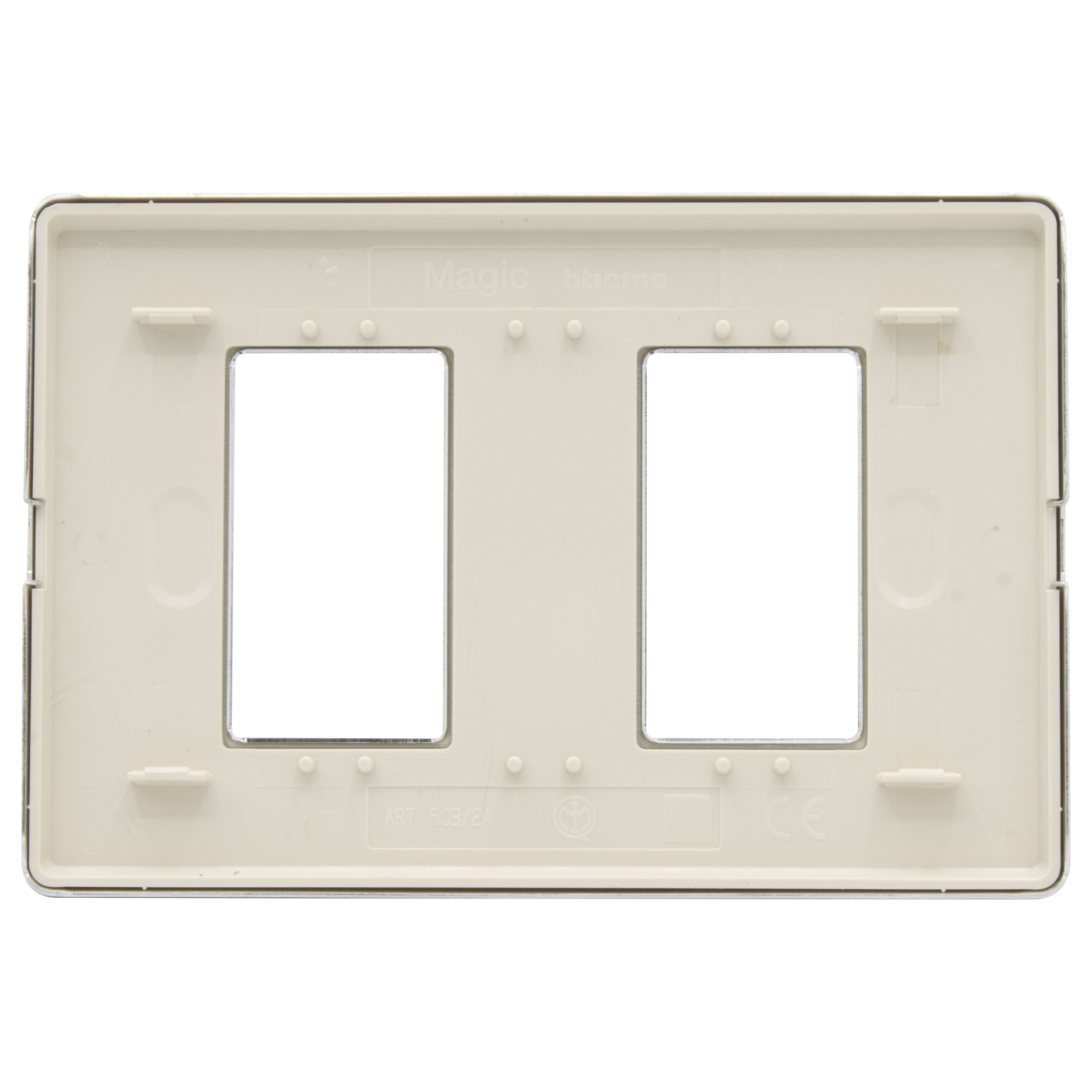 Cover plate 2 modules Matix