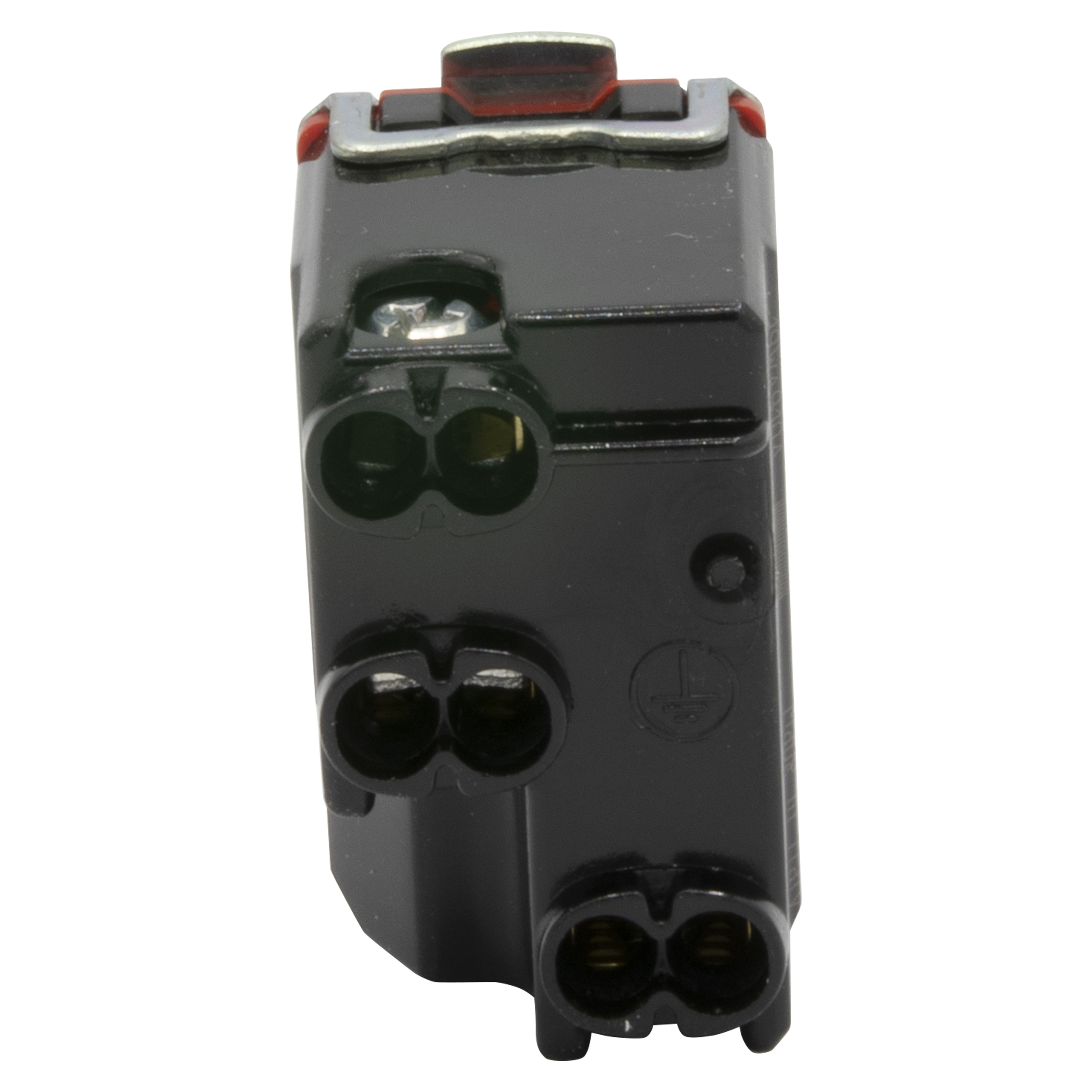 Socket Italian standard 2P+T 16 A 250 Vac - centre distance 19 and 26 mm