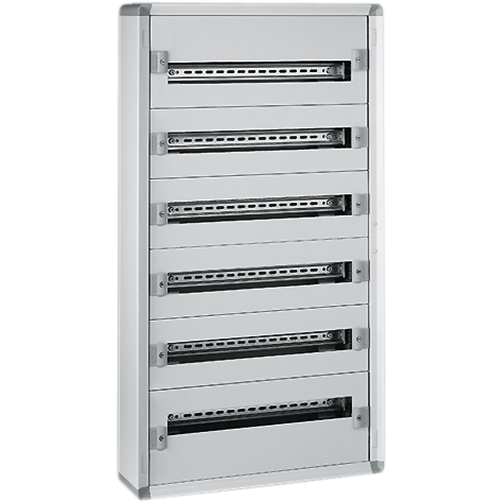 Plastic wall-mounting distribution board SDX-P 515x1000x145mm with panels 144 modules