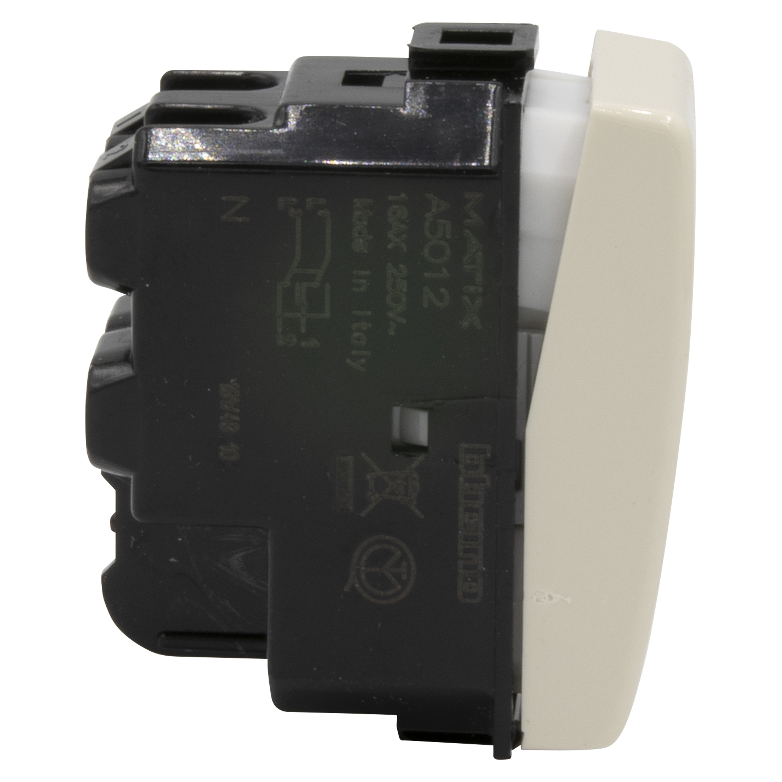 Changeover switch 10 AX 250 Vac