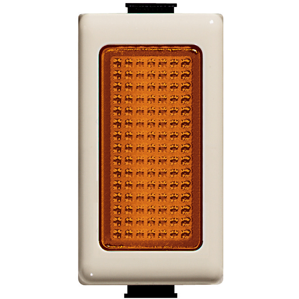Lamp carrier  with orange Light for lamps 24V