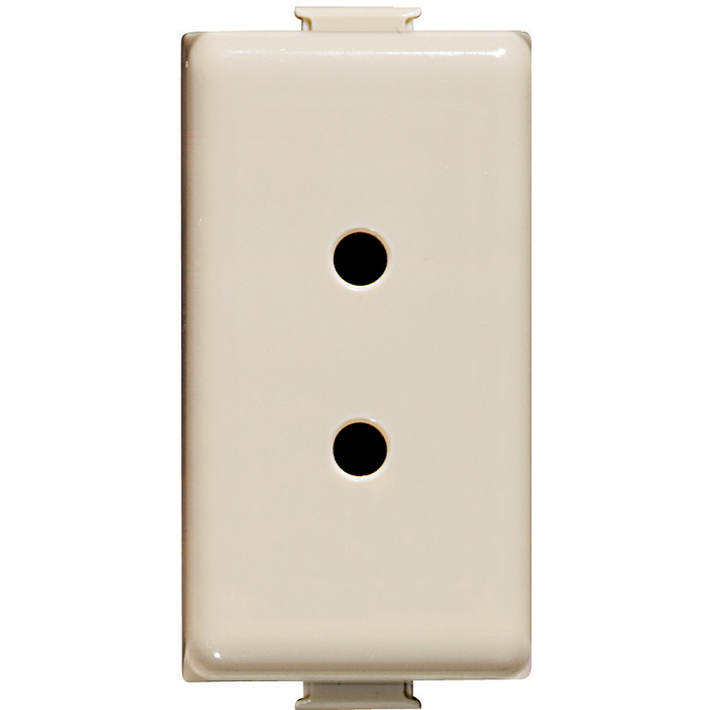 Socket 2P (mignon) - centre distance 13 mm