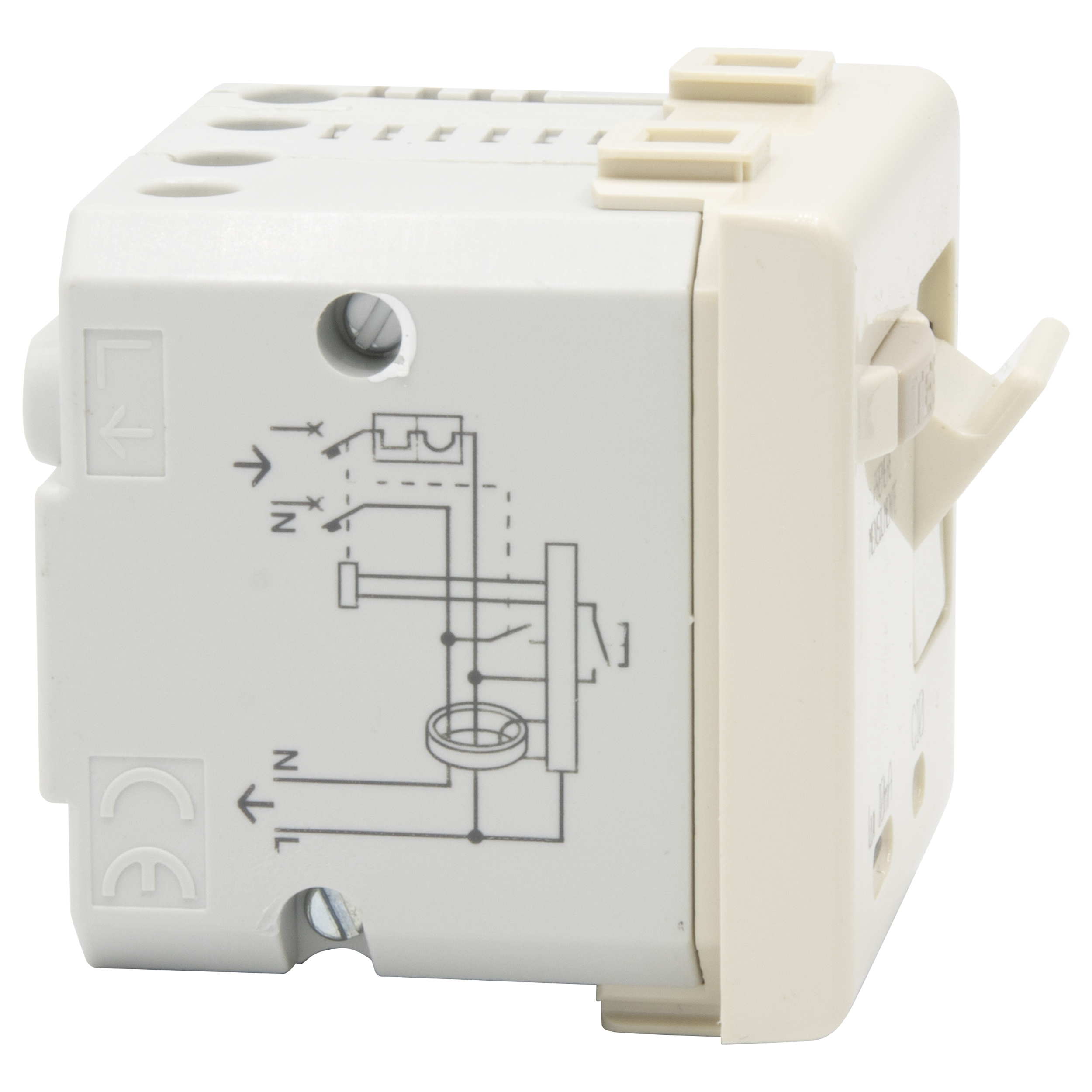 Salvavita thermal magnetic circuit breaker with earth leakage protection - 1P+N 10A