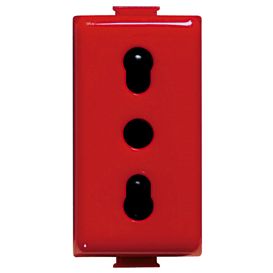 Socket 2P+T 16 A 250 Vac- centre distance 19 mm and 26 mmantibacterial