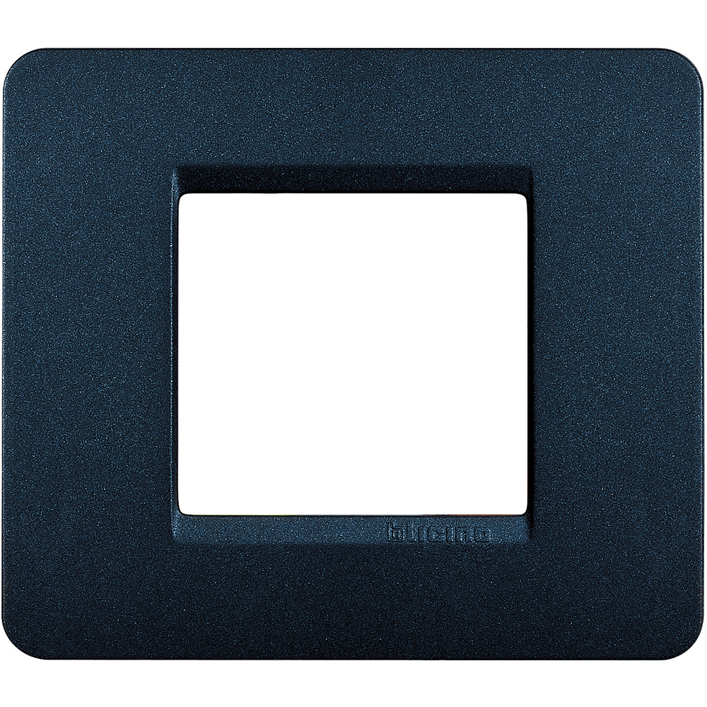 Matix - plate 2P round box Blue Mercury