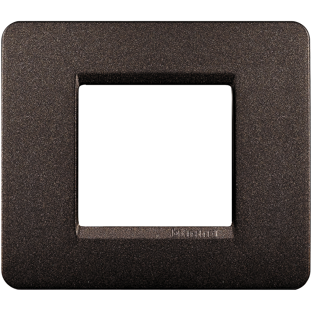 Matix - plate 2P round box Brown Coffee