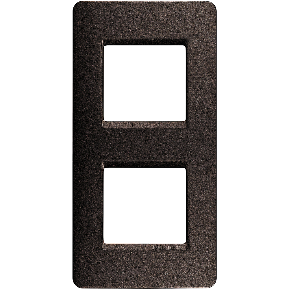 Matix - plate 2+2 vertical Brown Coffee