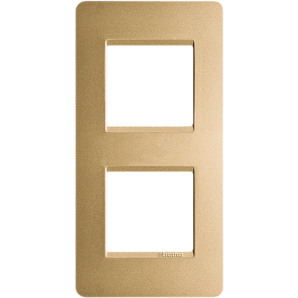 Cover plate 2x2P 71mm vertical
