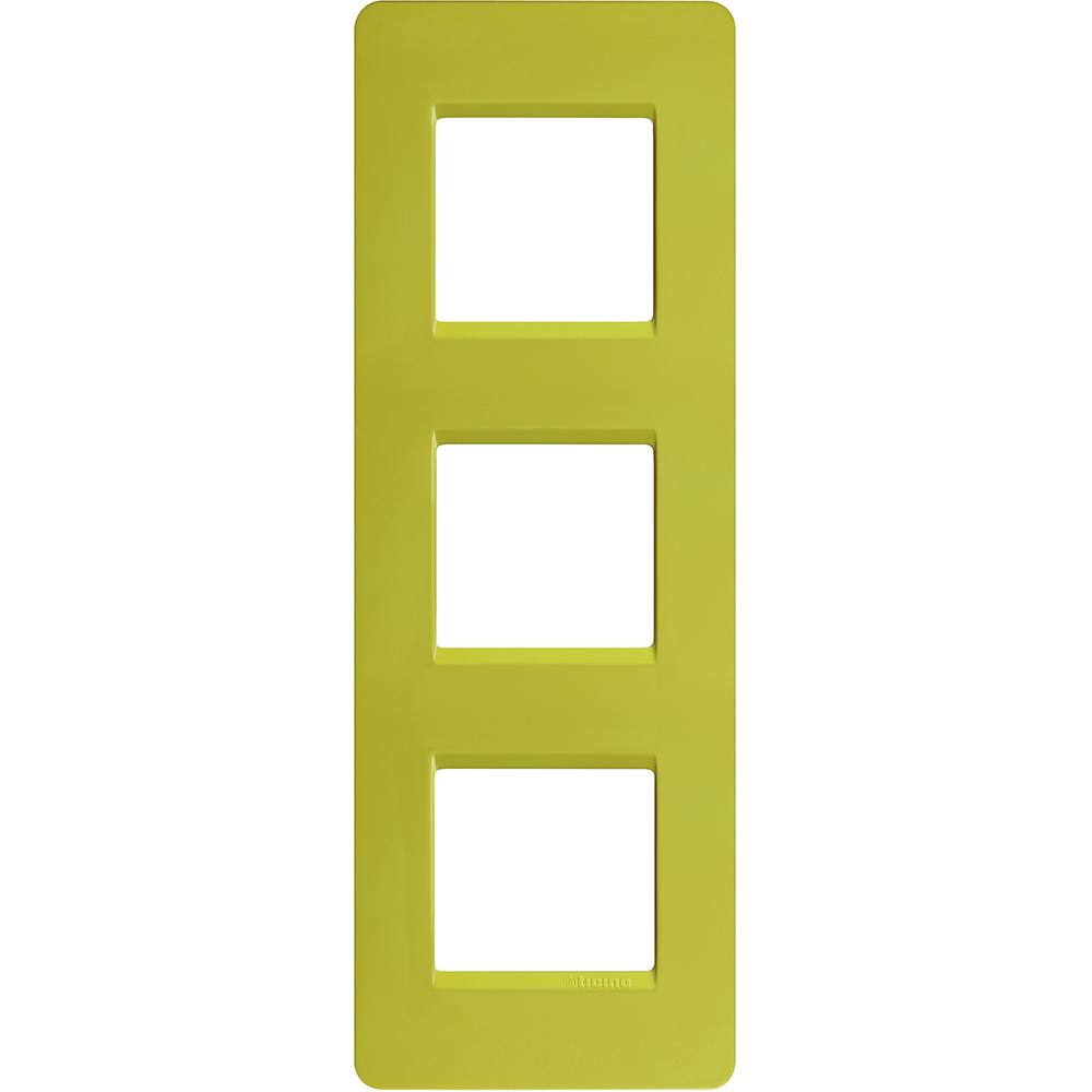 Matix - plate 2+2+2 vertical amber