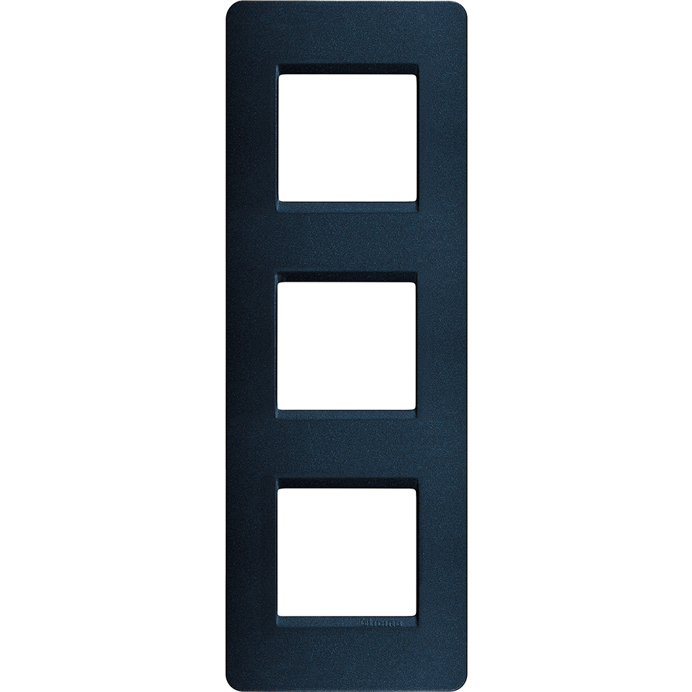 Matix - plate 2+2+2 vertical Blue Mercury