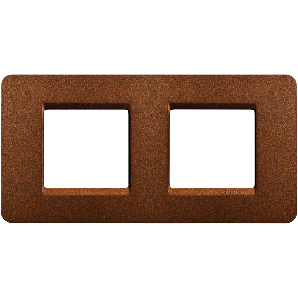 Matix - plate 2 horizontal Terracotta