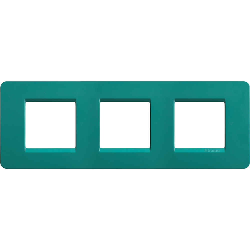 Matix - plate 2+2+2 horizontal emerald