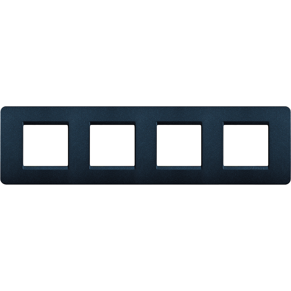 Matix - plate 2+2+2+2 horizontal Blue Mercury