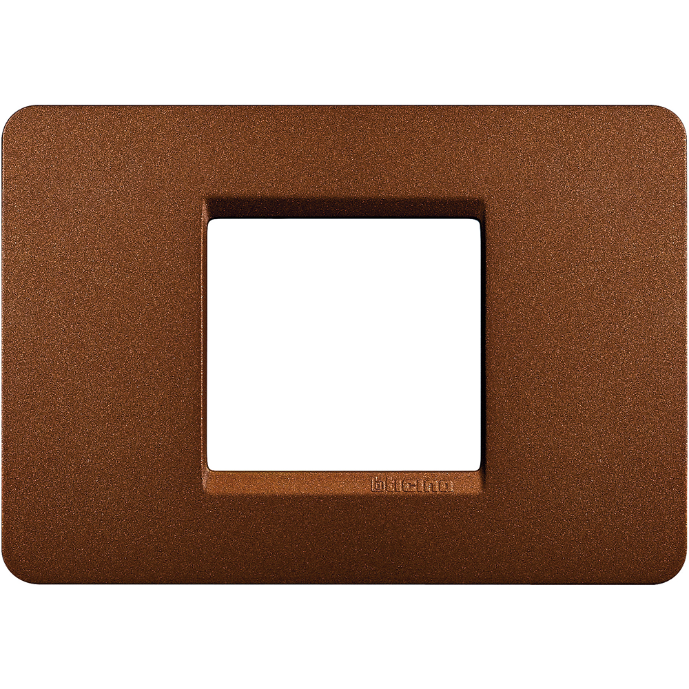 Matix - plate 2P centered Terracotta